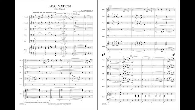Fascination (Valse Tzigane) by F.D. Marchetti/arr. Longfield смотреть онлайн