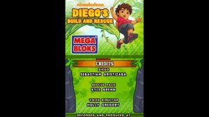 Nintendo DS - Mega Bloks: Diego's Search and Rescue 'Title & Credits'