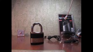 Замок с сигнализацией Kovix KPLZ 10