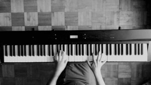 осенний поцелуй -пугачёва,кавер на фортепьяно