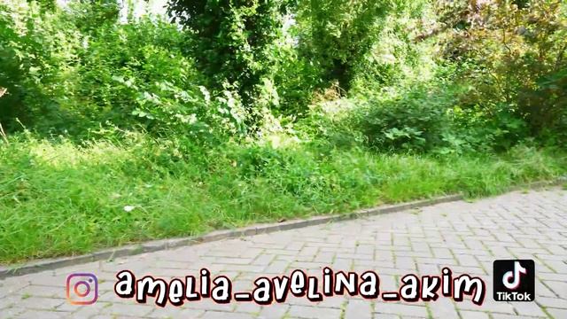 Амелия, Авелина и Аким притворяются, что играют в автомагазин.