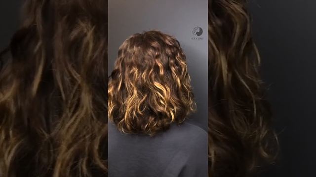 Сухая стрижка кудрявых волос по технике Deva cut, Curl by Curl