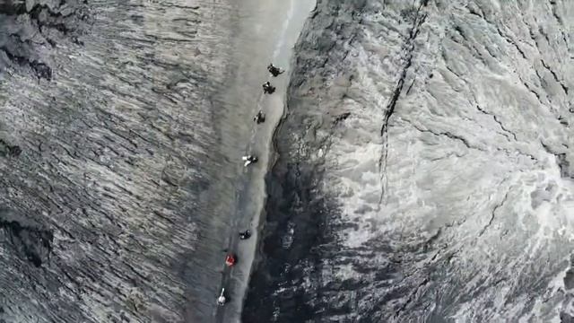 Volcano GUNUNG BROMO.Java island. Indonesia смотреть онлайн