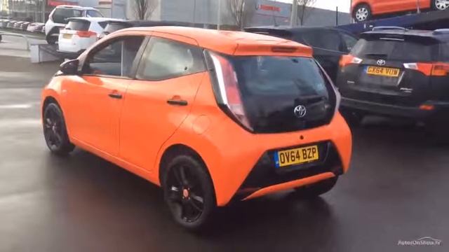 TOYOTA AYGO VVT-I X-CITE ORANGE 2014 смотреть онлайн