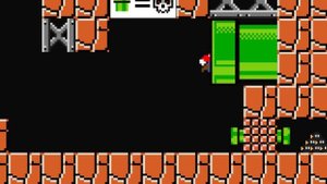 Mario and Tiny Mario Coin Doors Maze Mayhem