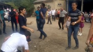 Кусары село Леджет. Мая Алимутаева. Лезгинка