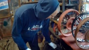 Ремонт колёс тяжёлых мотоциклов