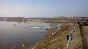 река Урга пос. Покров-Майдан 15.04.12
