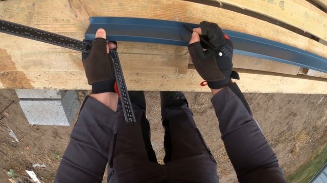 Цокольный отлив. Как быстро сделать отлив угла цоколя. смотреть онлайн