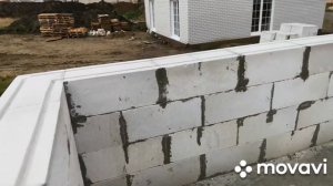 Кладка стен из газобетона устройство септика с переливом