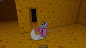 ОДНА ПРОТИВ МЫШИ ИЗ ЛАБИРИНТА! Roblox Cheese Escape [Horror]