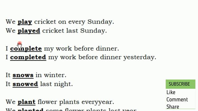 Rearrange the words Simple Present Simple Past I AP New Syllabus 3rd class Blossoms смотреть онлайн