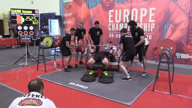 Жаденов Владимир жим лежа софт однопетельный 252,5 кг смотреть онлайн