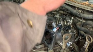 Установка впускного коллектора MITSUBISHI L200 дизель