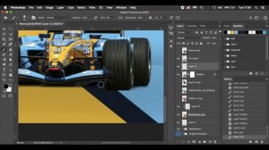 PhotoshopTutorial: Create a Motorsport Poster | Free PSD