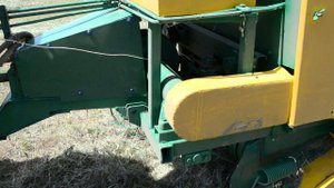 самодельный прессподборщик русский ответ John Deere) часть 2