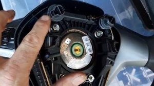 Ford Fiesta Mk7 Mk8 Airbag Steering Wheel Removal Start to Finish.