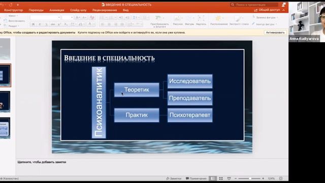Кто такой психоаналитик? Кем можно работать имея эту специальность Анна Кудиярова