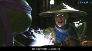 Injustice 2 - Черепашки-Ниндзя против Рейдена - Intros & Clashes (rus)