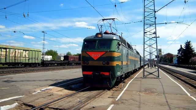 ЧС7-085 с поездом №068 "Крым" Симферополь-Москва