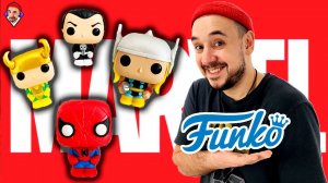 РАСПАКОВКА ФИГУРОК MARVEL: ЧЕЛОВЕК-ПАУК, ТОР, КАРАТЕЛЬ, ЛОКИ! FUNKO POKET POP ОБЗОР TOP ROB!