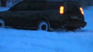 toyota sprinter carib AE95 in snow