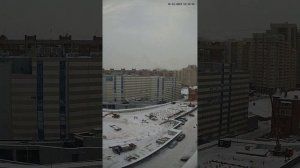 Таймлапс строительства GAGARIN CITY (Гагарин Сити) Новосибирск декабрь 2023