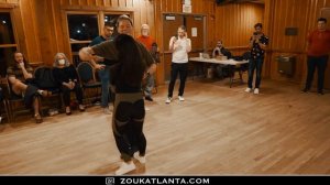 Brazilian Zouk Dance by Matthew Krivanek & Emi Murata Ferguson at Zouk Atlanta in Buckhead #dance