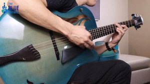 BENEDETTO CREMONA AZZURRA Archtop Guitar - Chico Pinheiro plays The Blue Guitar Collection - Triads