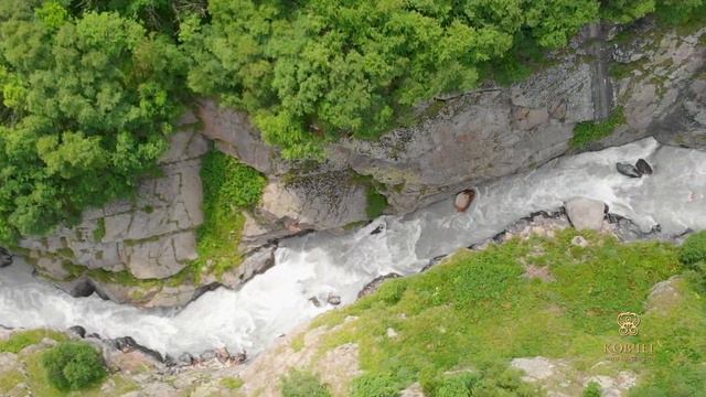 Водопады Северной Осетии. "Чертова мельница"