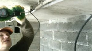 Скрутка проводов шуруповёртом