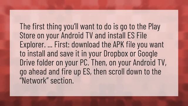 Can Android TV install APK? смотреть онлайн