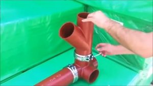 Безраструбная чугунная канализация (sml канализация)