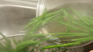 Жареная фасоль