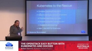 Containers aren't just for Applications - Robert Starmer, Kumulus Technologies