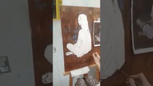 Академическая живопись: рисуем фигуру человека. Урок 1