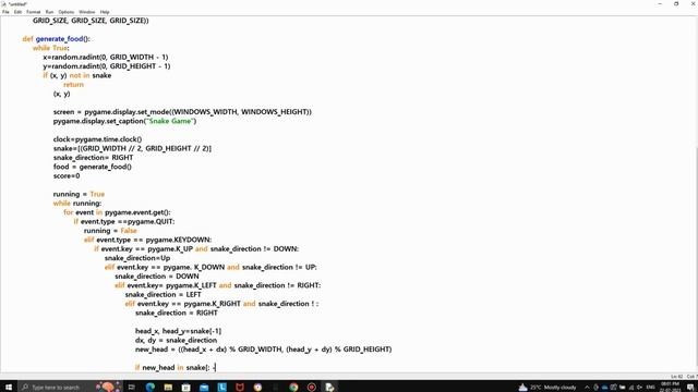 Python Snake Game Tutorial (1 Hour)  #python #pythongame #snakegamepython