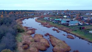 Бекетовская, река Вожега. Осень 2021