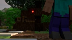 Redstone Christmas: BLOOPERS - Alex and Steve Life (Minecraft Animation)