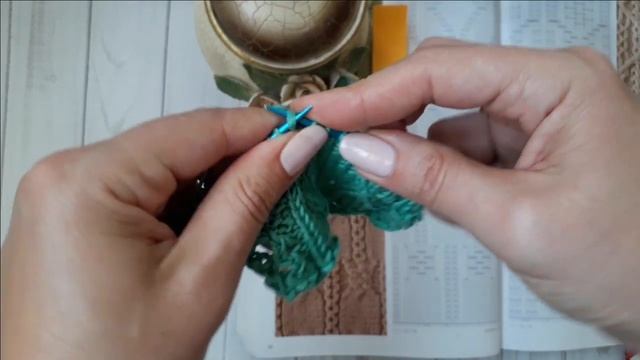 КРАСИВЫЙ,ЯПОНСКИЙ УЗОР СПИЦАМИ. Мастер класс;))