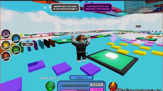 ПОПРОБУЙ ПРОЙТИ ЭТОТ СЛОЖНЫЙ ПАРКУР В РОБЛОКСЕ 2. ROBLOX смотреть онлайн