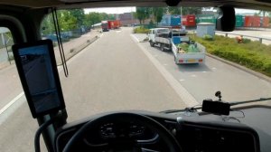 Netherlands Belgium Netherlands pov driving at DAF XG Nikotimer