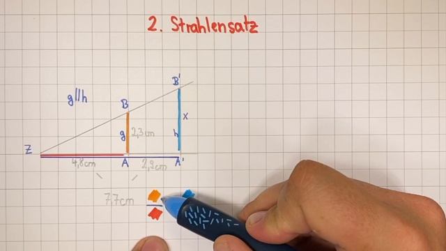 2. Strahlensatz - einfach erklärt | Lehrerschmidt смотреть онлайн