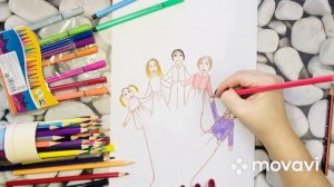 Рисование "Моя рука - моя семья"