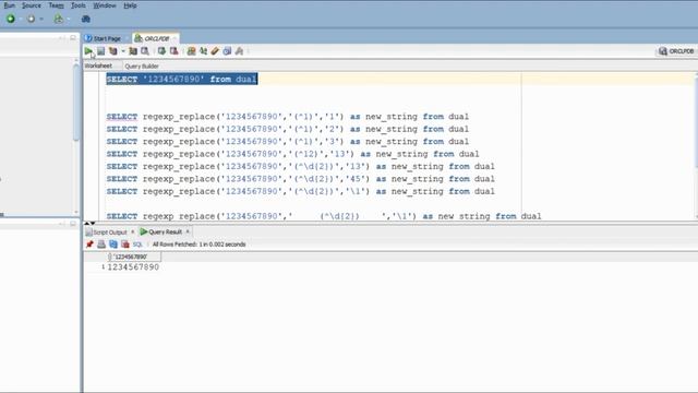 REGULAR EXPRESSION IN ORACLE - PART 3| REGULAR EXPRESSIONS PRACTICE EXERCISE | REGEX| REGEXP