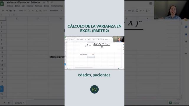 CÓMO CALCULAR LA VARIANZA EN EXCEL PARTE 2