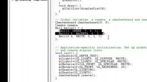 3d bouncing balls OpenGL Program