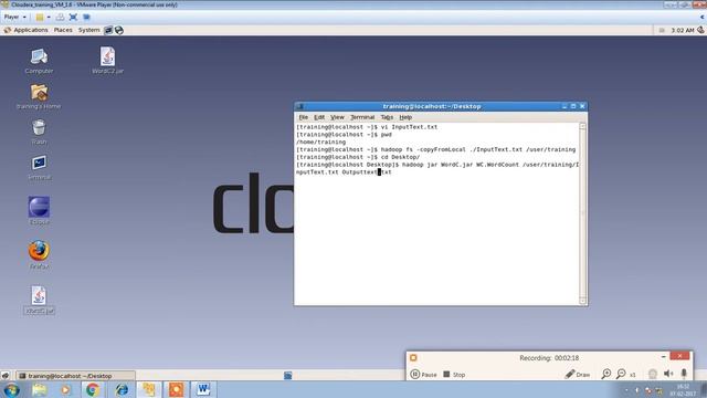 Big Data - 2. Demonstration of Word Count Java program using Hadoop Map-Reduce Part-2 смотреть онлайн