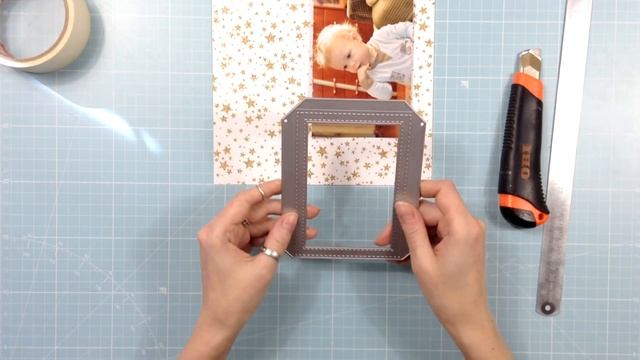 Работа с ножами AgiArt. Рамки и подложки для фото | Natalya Yenn смотреть онлайн