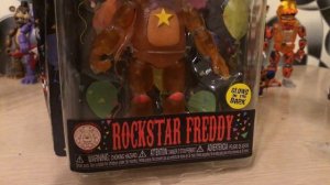 Распаковка фигурок го фанко fna funko pop Рокстар Фредди и брелок Фредди